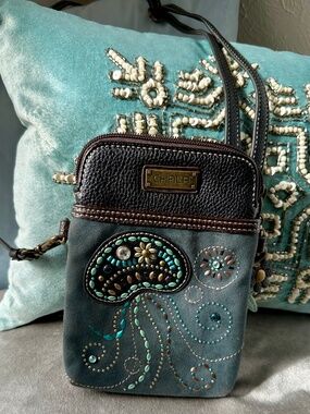 CHALA Dazzled Jellyfish Cell Phone Crossbody Bag